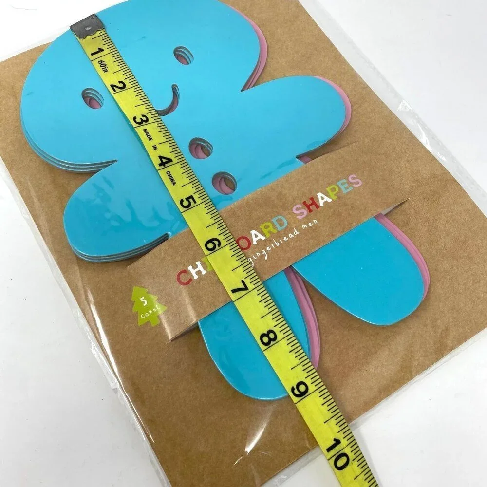 Target Gingerbread Men Chipboard Shapes 5 Count School Decor Teachers Scrapbook